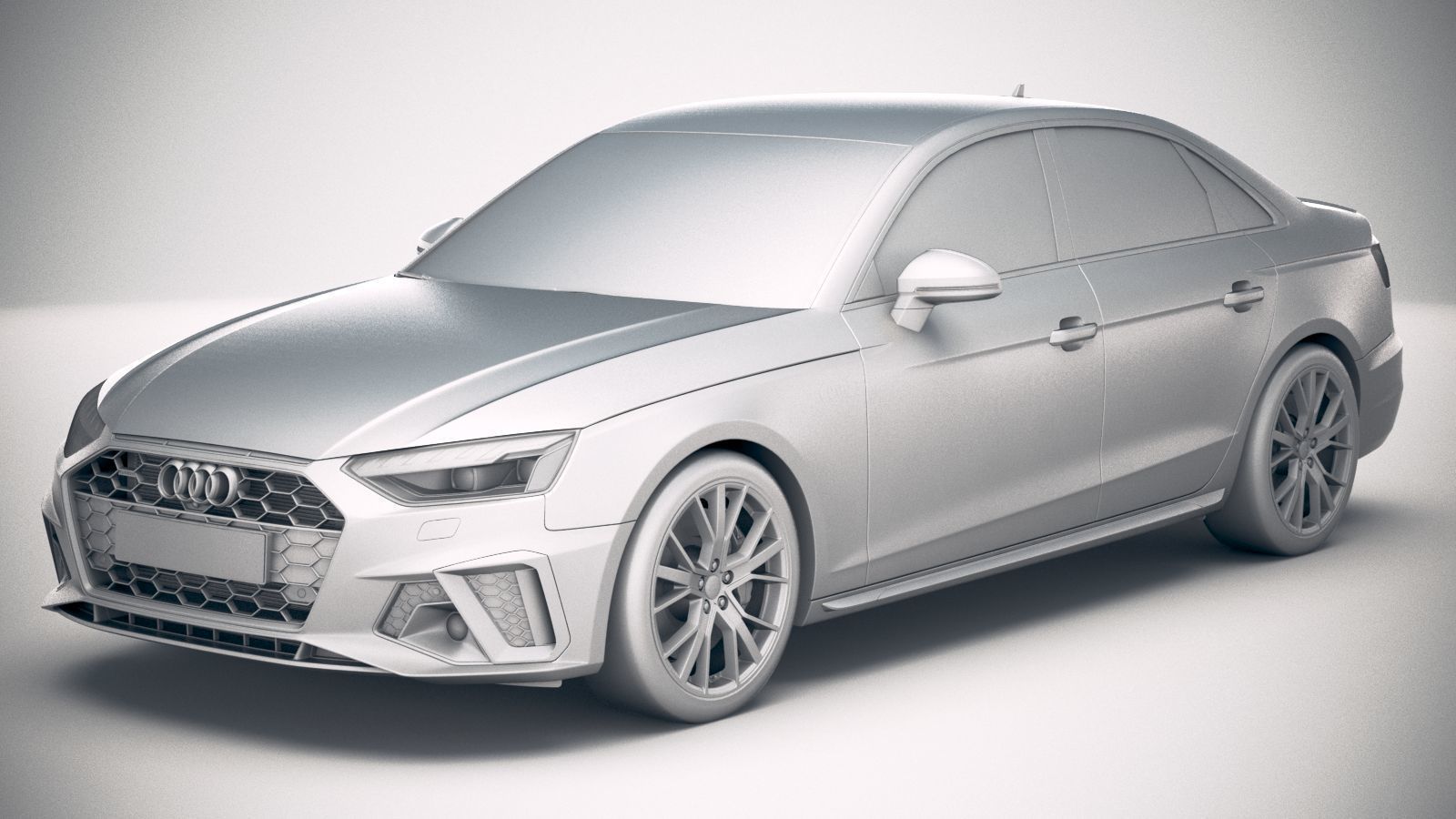 Audi A4 S-line 2020 3D model_19