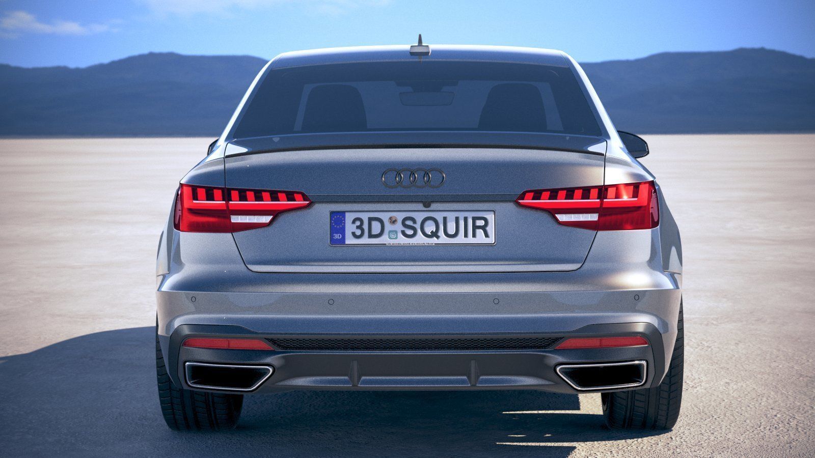 Audi A4 S-line 2020 3D model_10