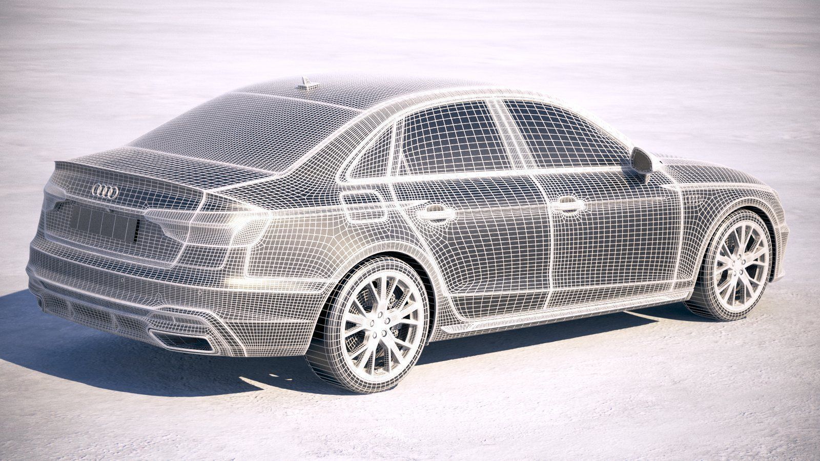 Audi A4 S-line 2020 3D model_27