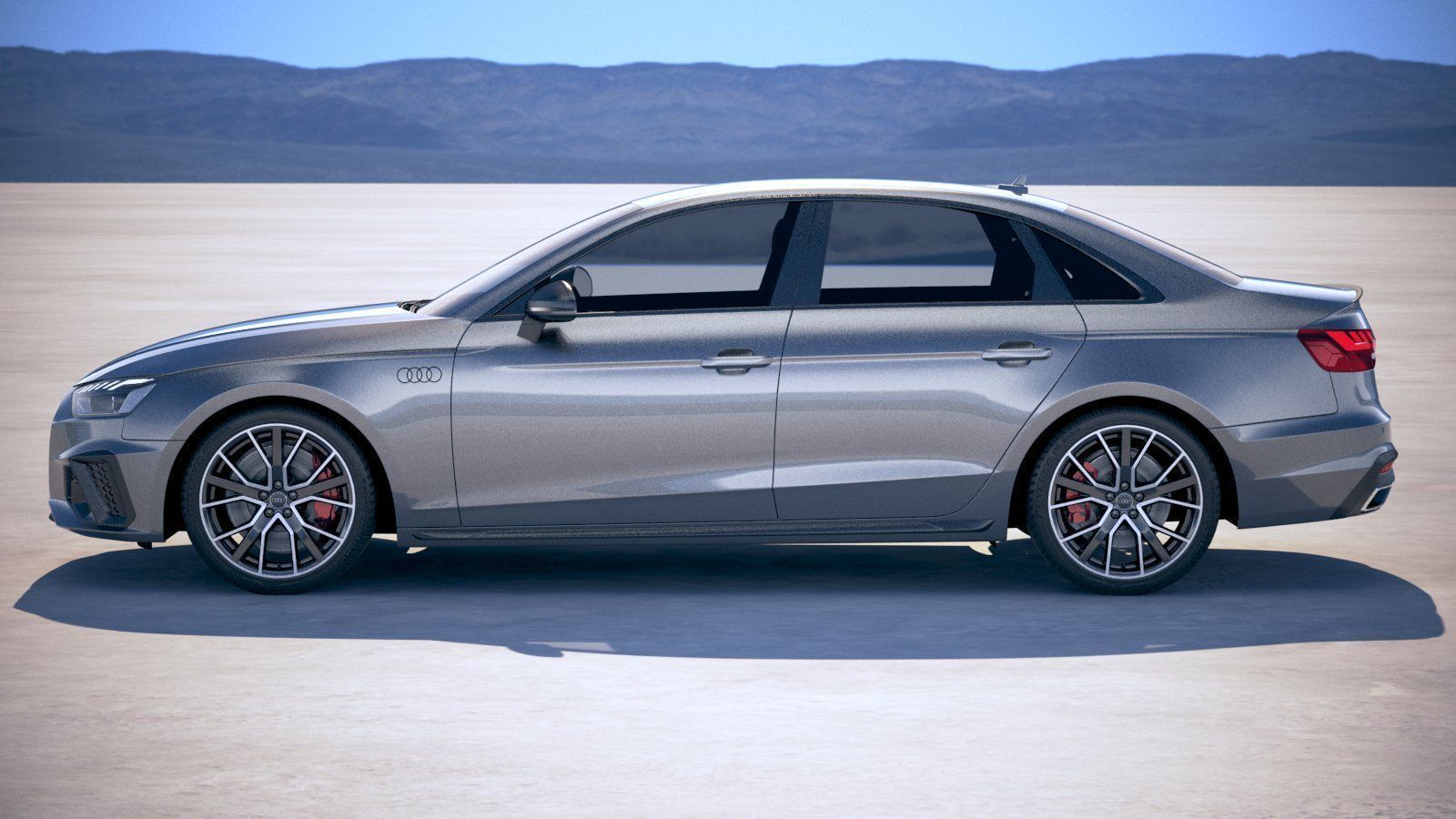 Audi A4 S-line 2020 3D model_6