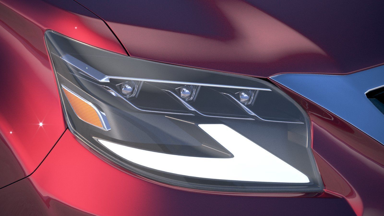 Lexus GX 460 2020 3D model_15