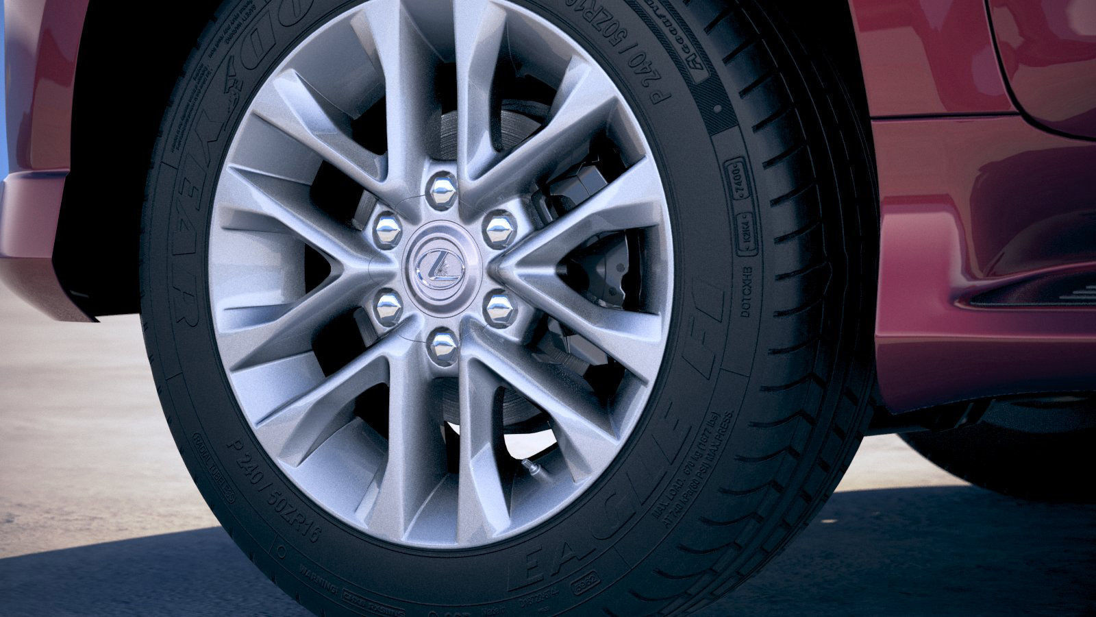 Lexus GX 460 2020 3D model_14