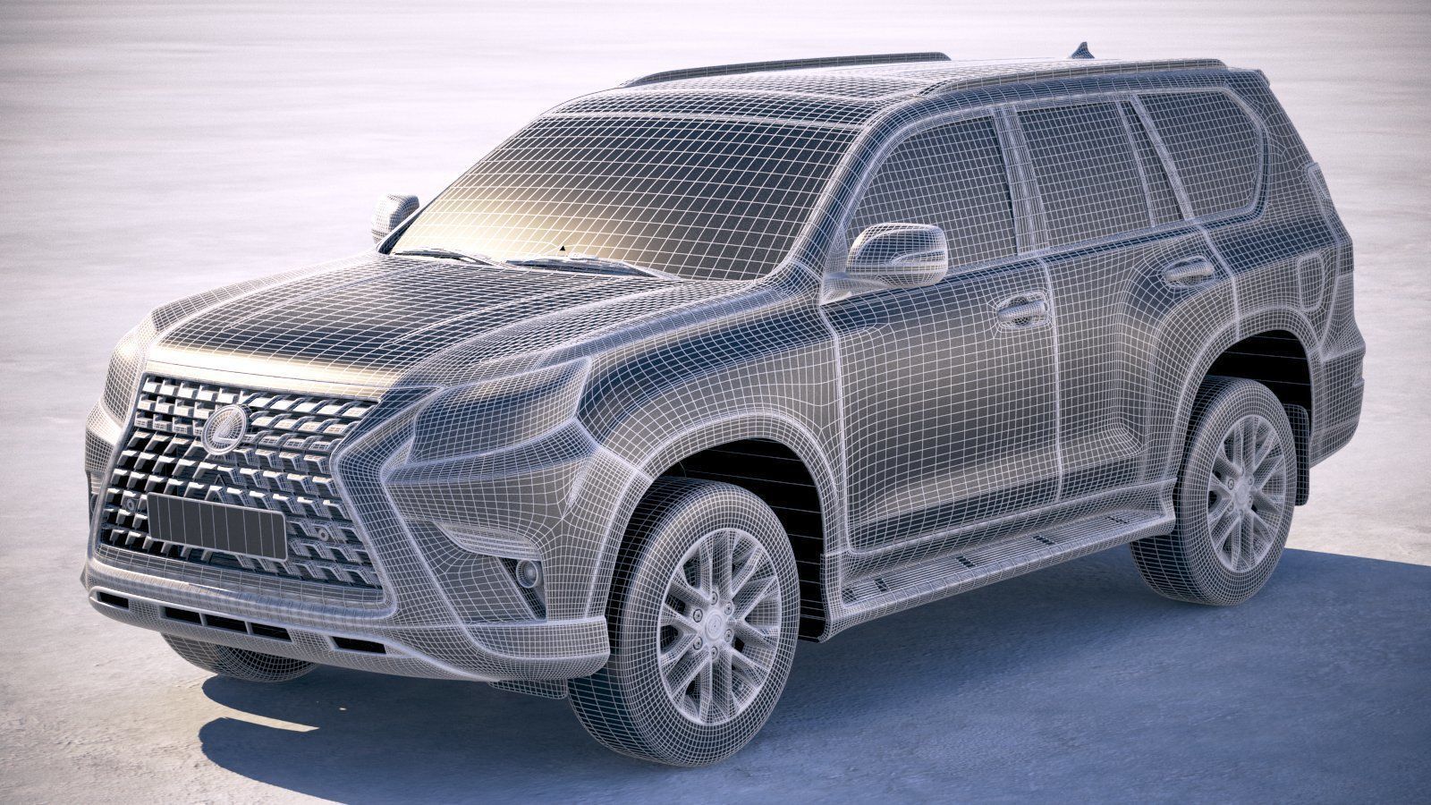 Lexus GX 460 2020 3D model_24
