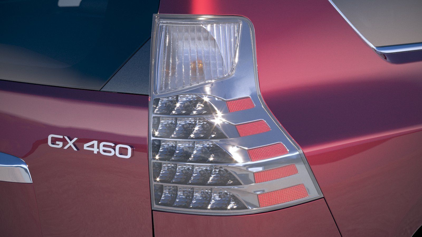 Lexus GX 460 2020 3D model_16