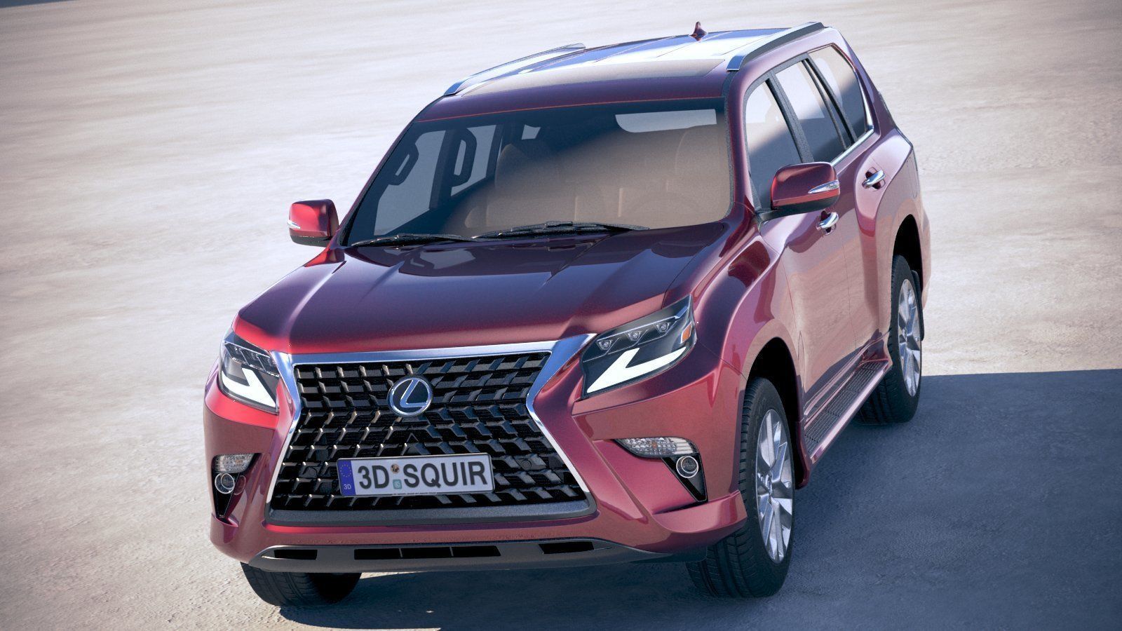 Lexus GX 460 2020 3D model_1
