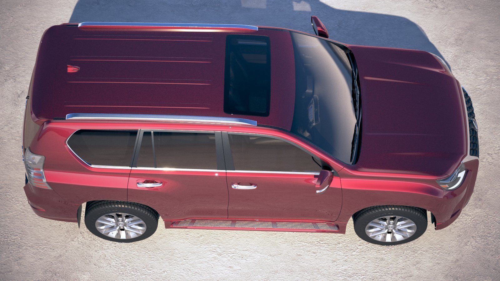 Lexus GX 460 2020 3D model_7