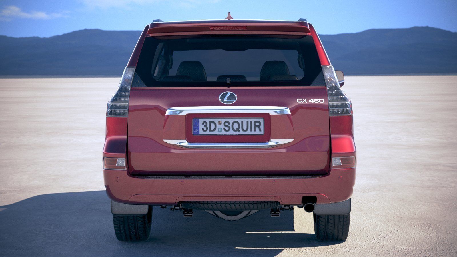 Lexus GX 460 2020 3D model_10