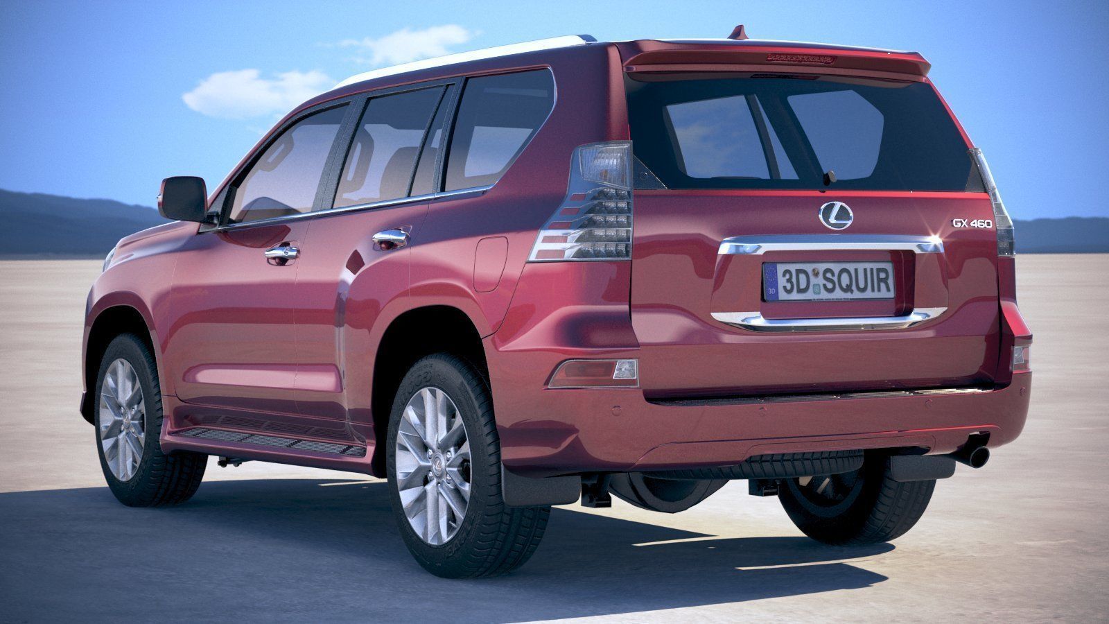 Lexus GX 460 2020 3D model_13
