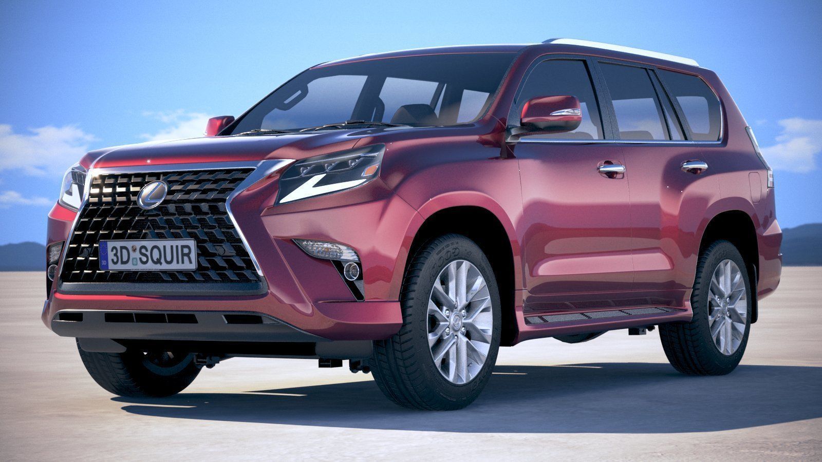 Lexus GX 460 2020 3D model_12