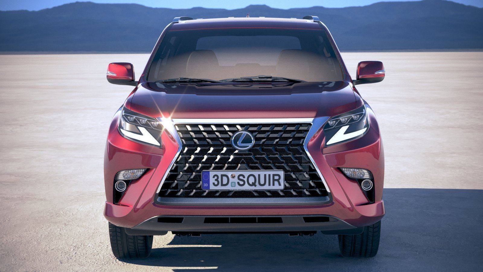 Lexus GX 460 2020 3D model_9