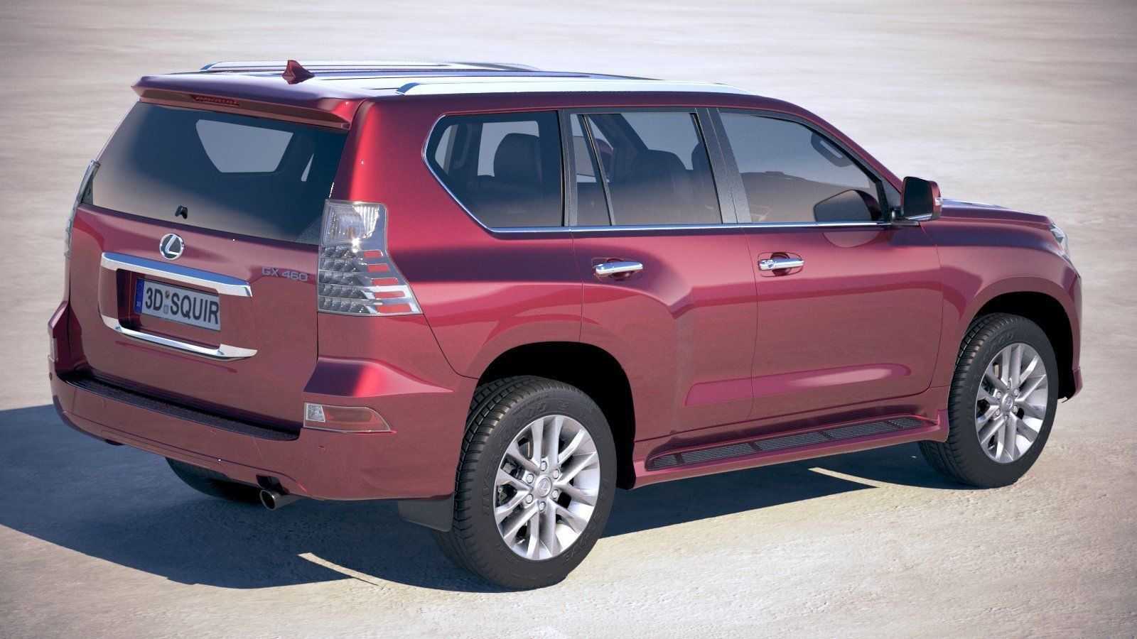 Lexus GX 460 2020 3D model_4