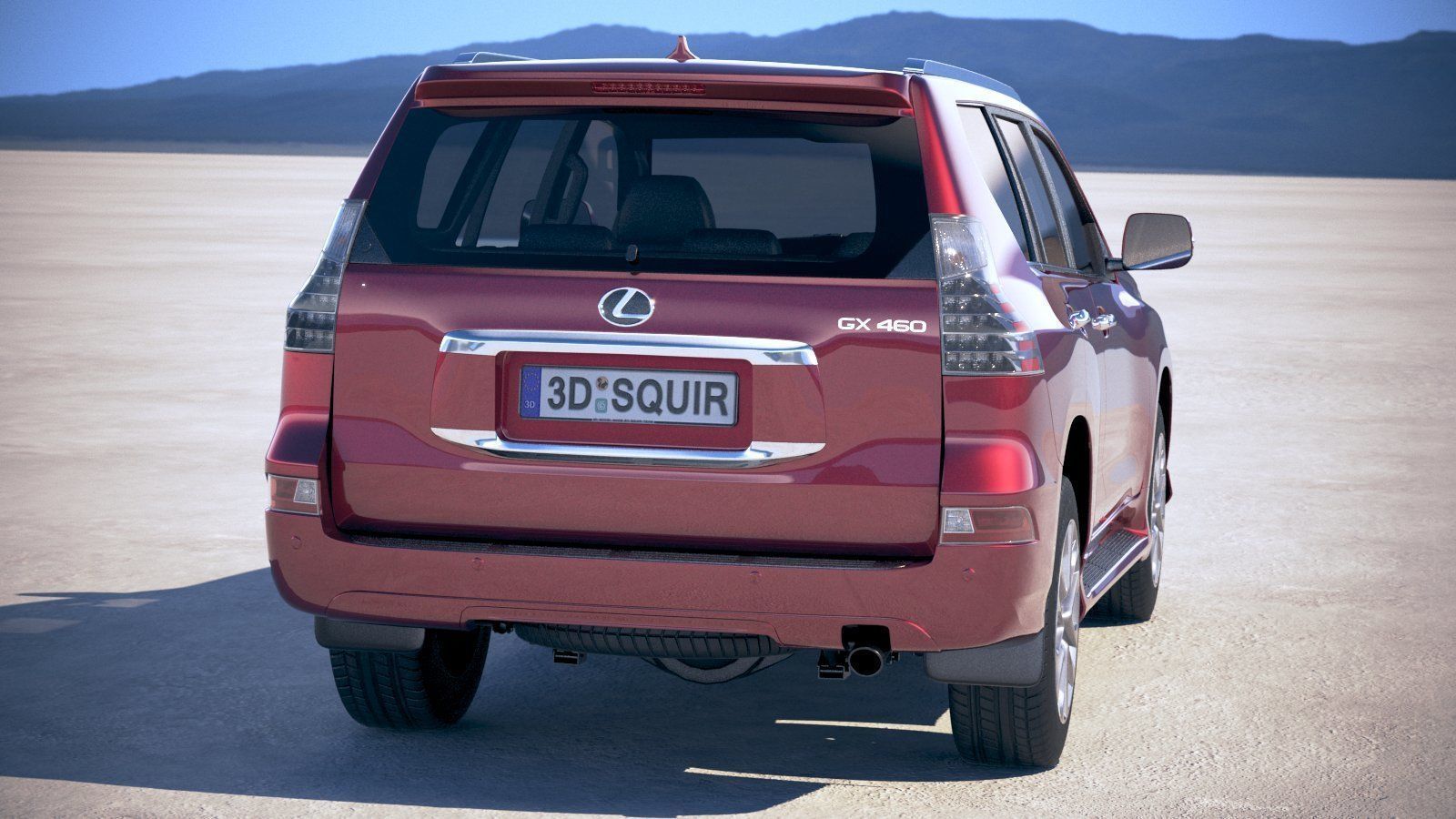Lexus GX 460 2020 3D model_5