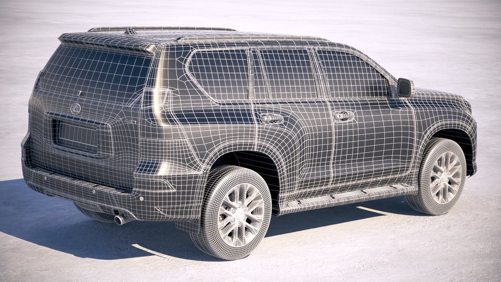 Lexus GX 460 2020 3D model_27