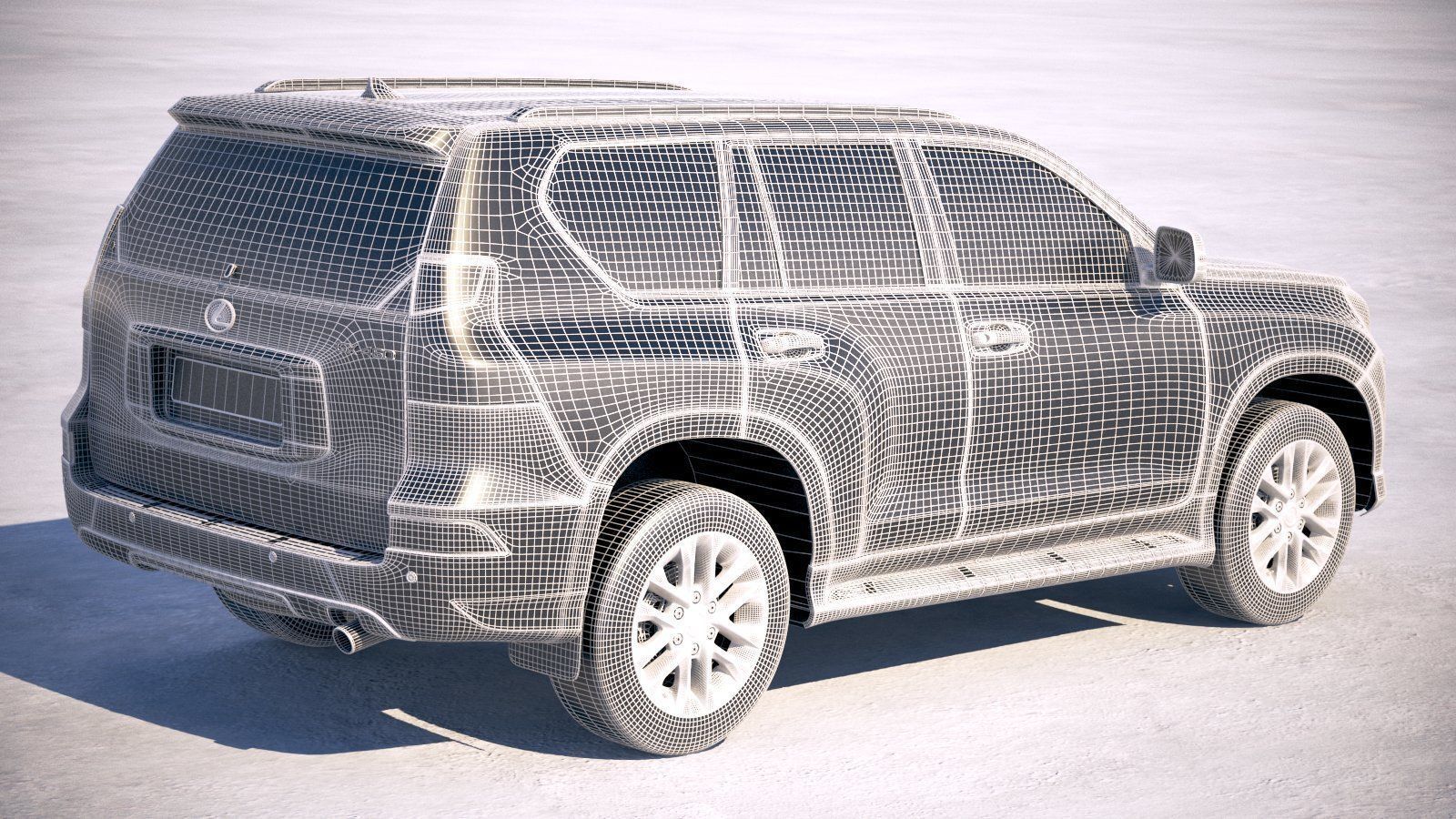 Lexus GX 460 2020 3D model_25