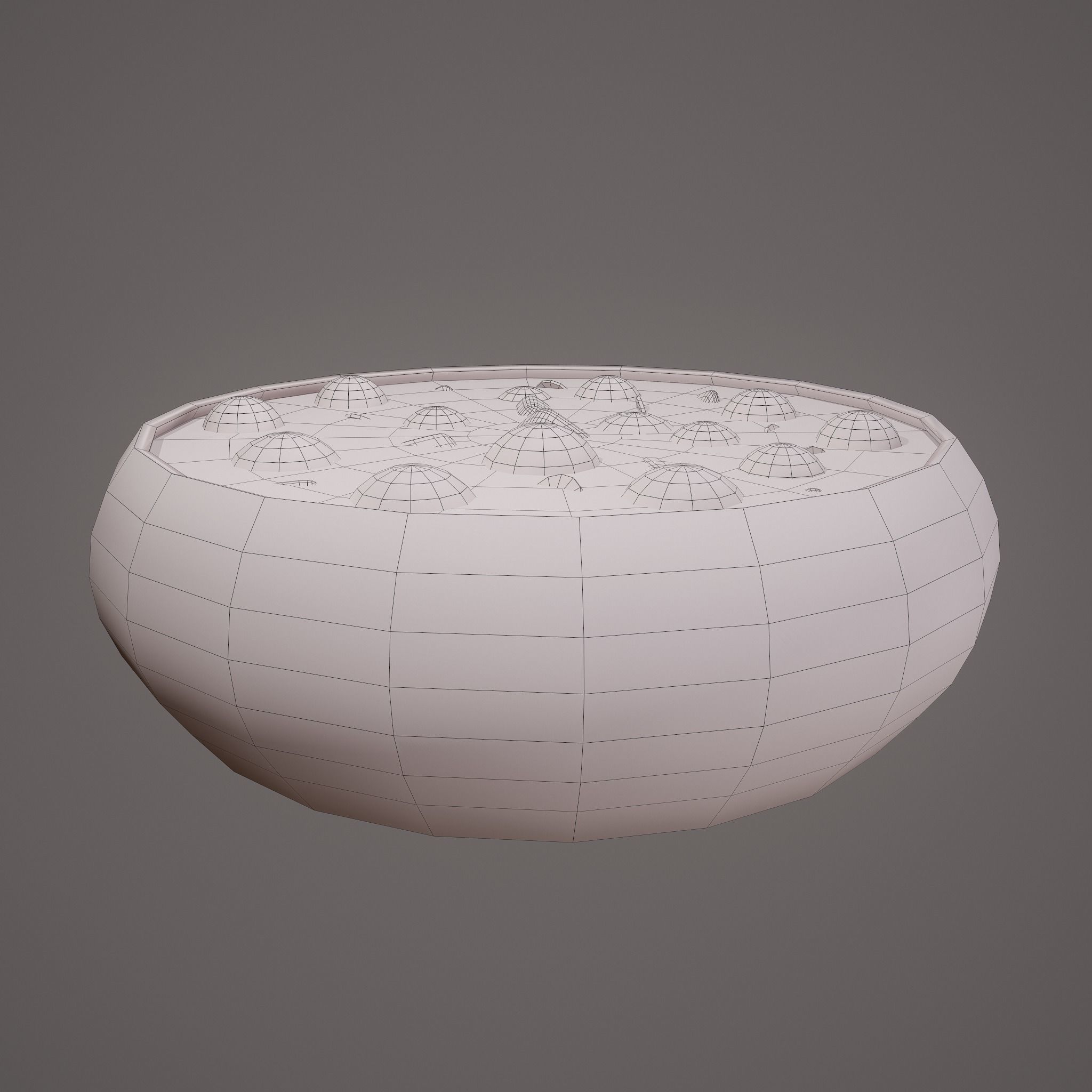 Medieval Tavern Soup Low-poly 3D model_16