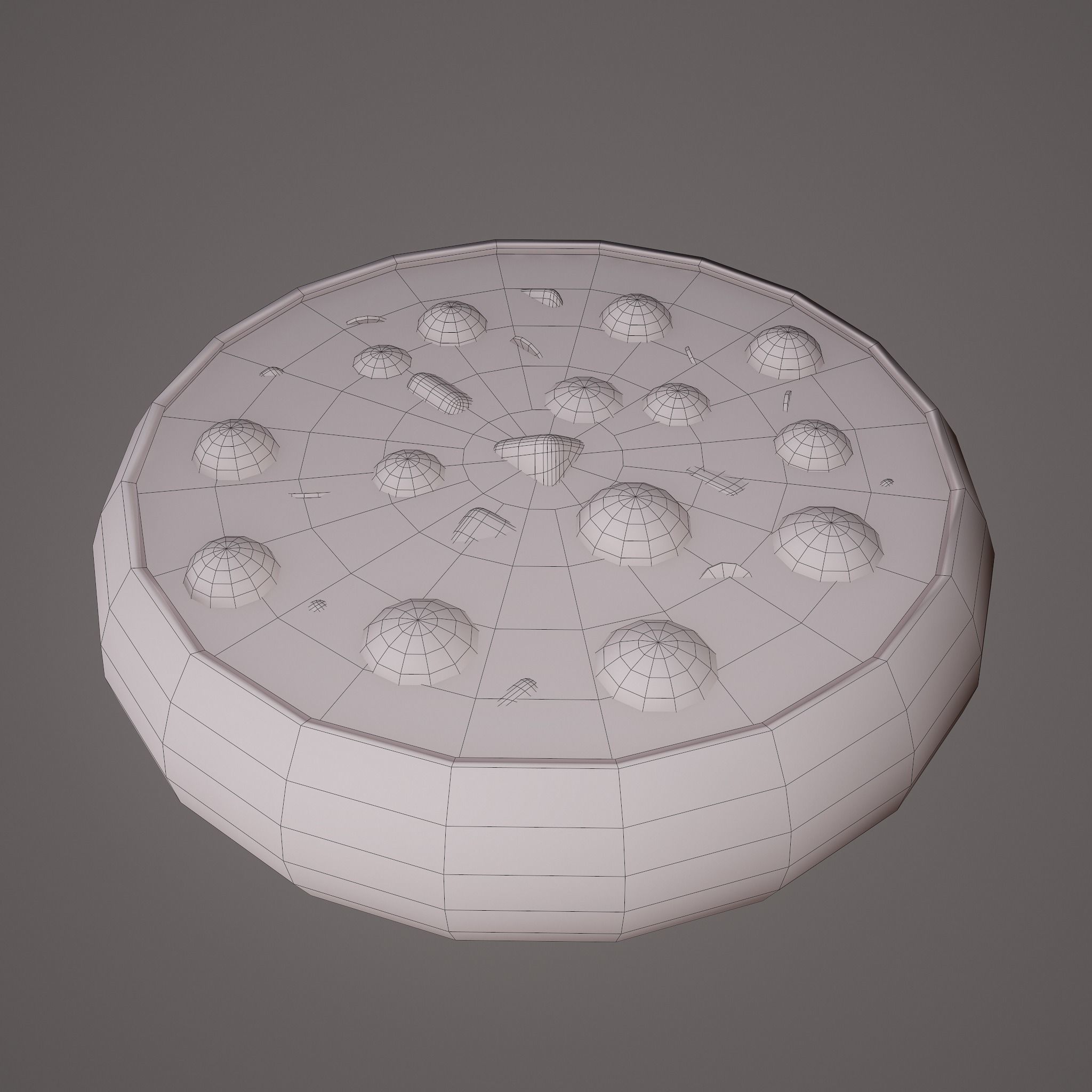 Medieval Tavern Soup Low-poly 3D model_20