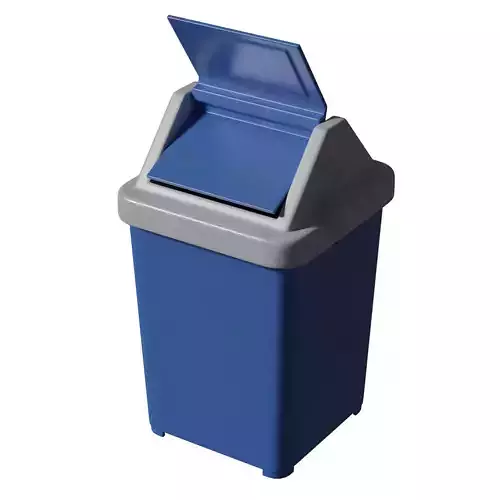 Trash bin 3D model