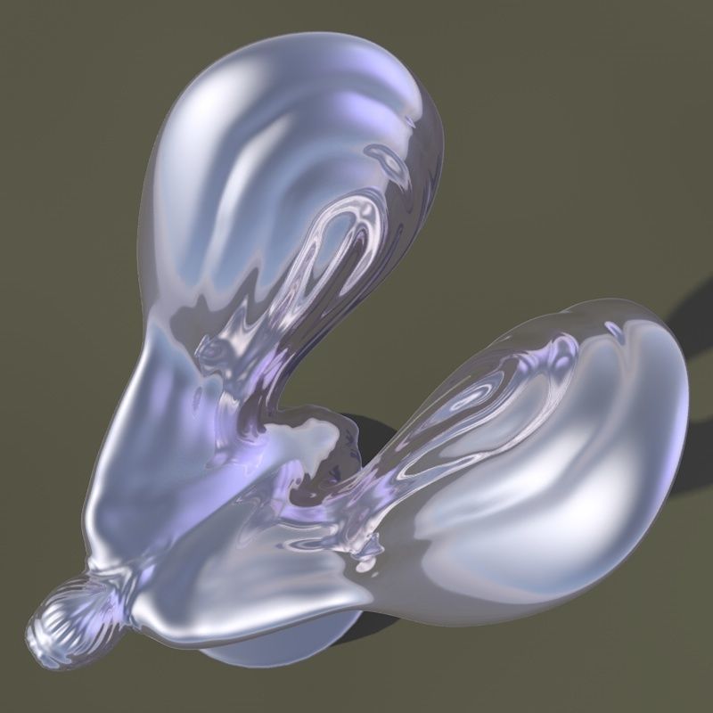 Spirit of Ecstasy - statuette of a woman 3D print model_6