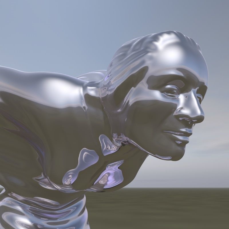 Spirit of Ecstasy - statuette of a woman 3D print model_7