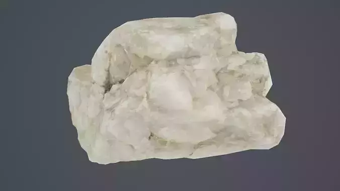 Photogrammetry Rock Quartz 2