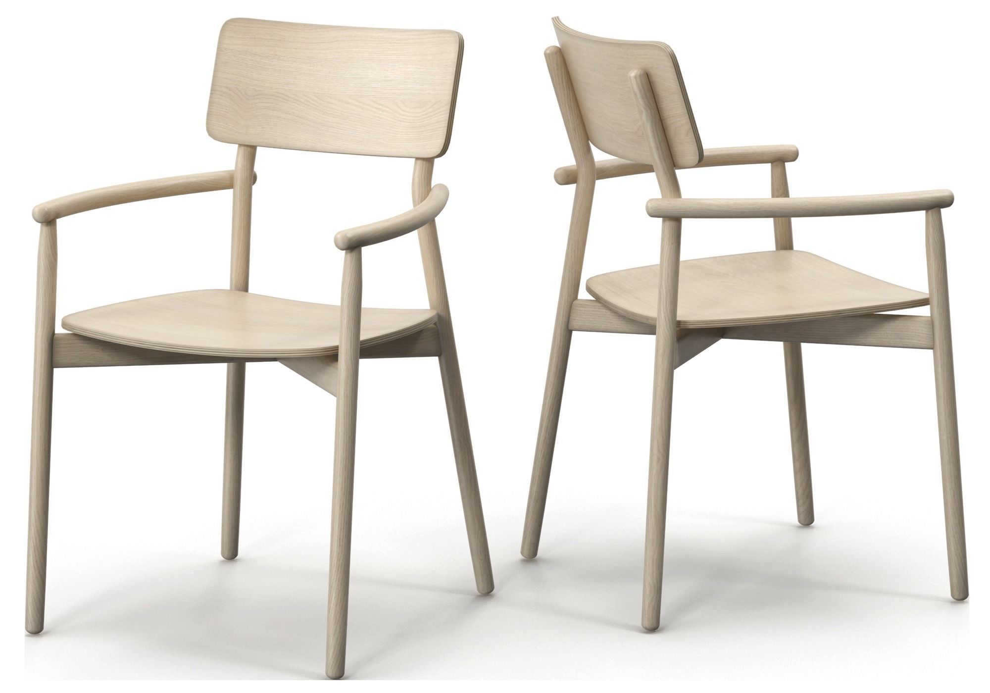 Hven armchair  Hven table models 3D model_2