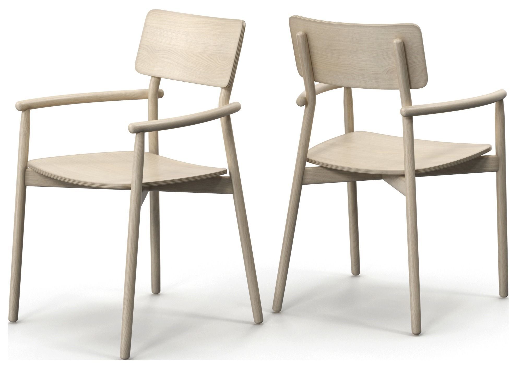 Hven armchair  Hven table models 3D model_8