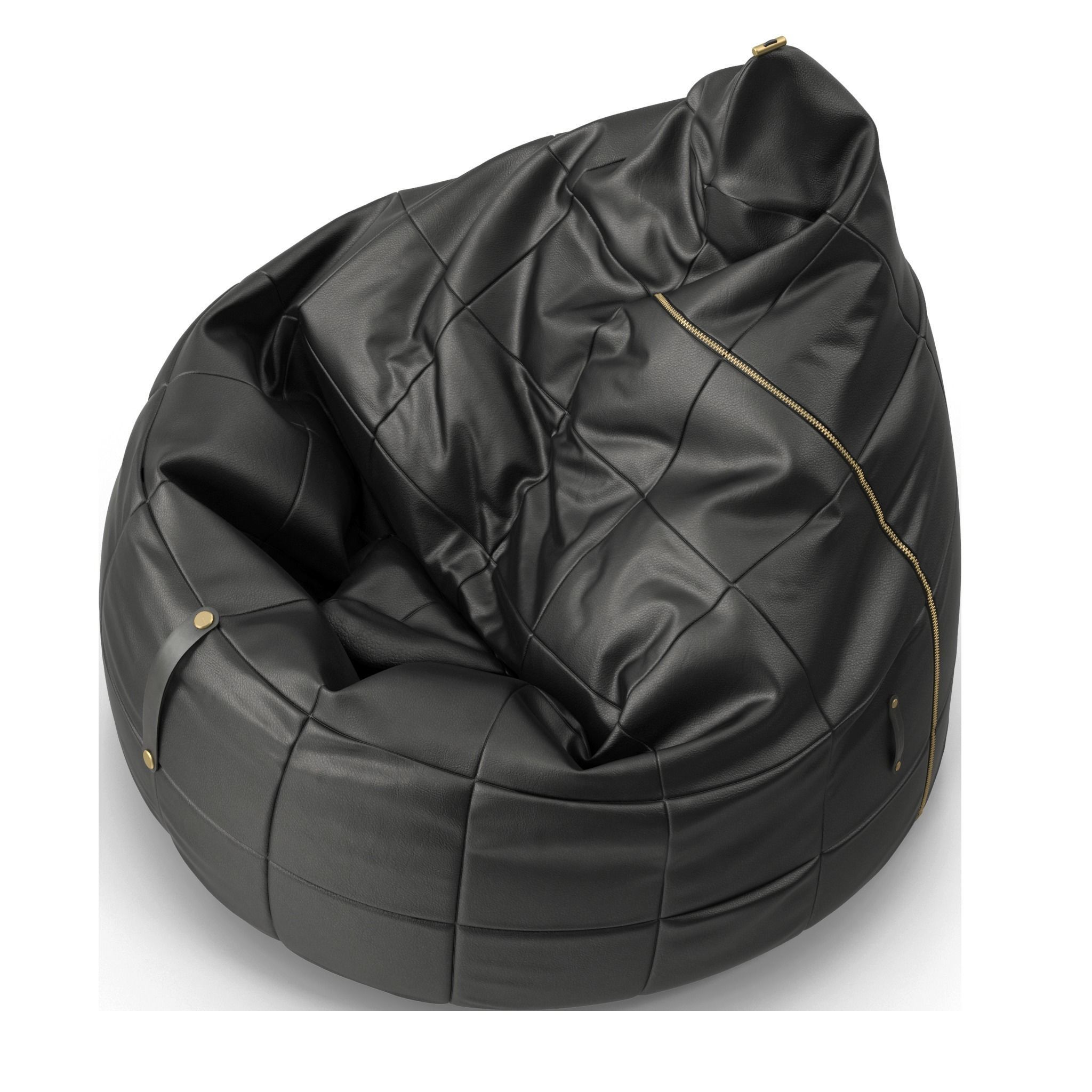 LP1 armchair model 3D model_4