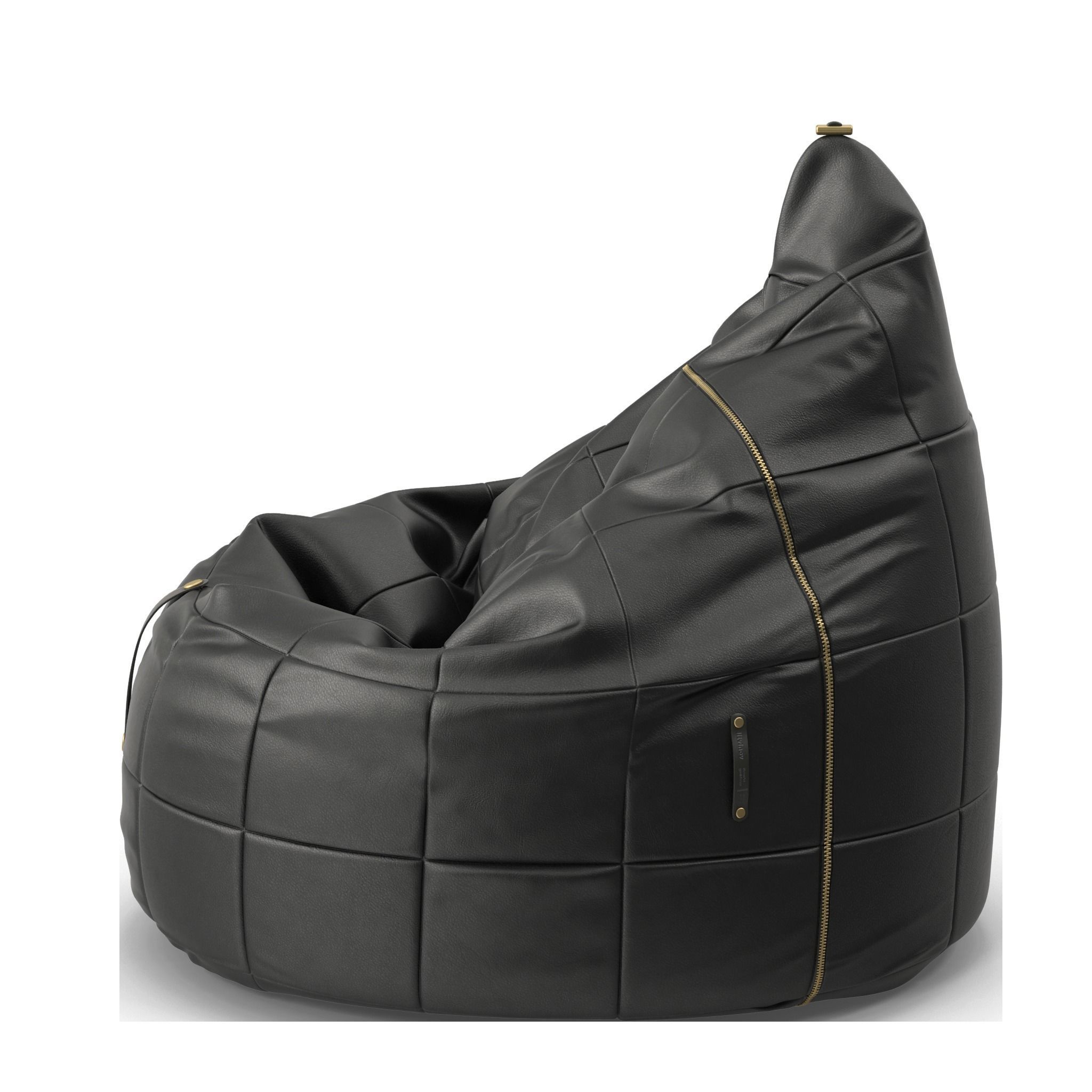 LP1 armchair model 3D model_2