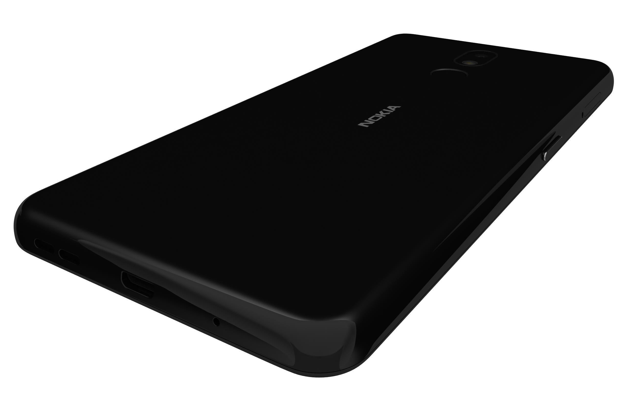 Nokia 3 2 Black 3D model_11