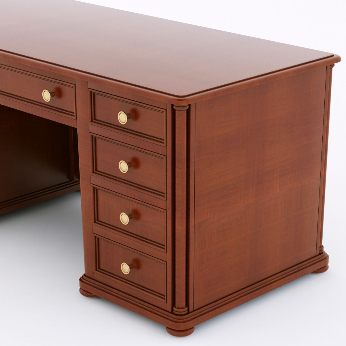 Coaster Scotland desk 3D model_3