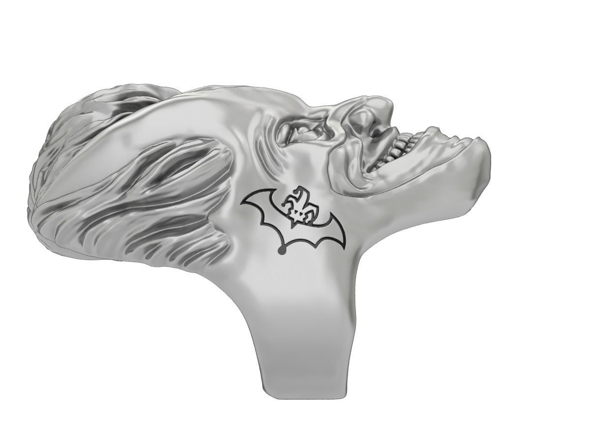 BATKER RING 3D print model_4