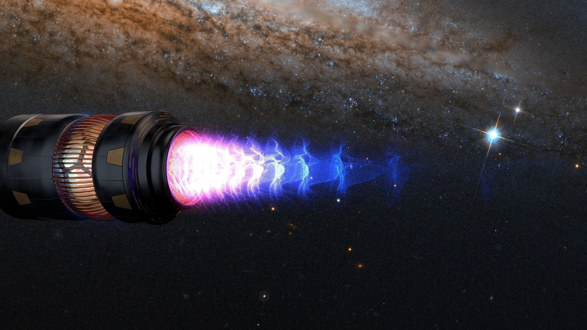 Alien propulsion engines and exhausts   plus sci fi corridor 3D model_9