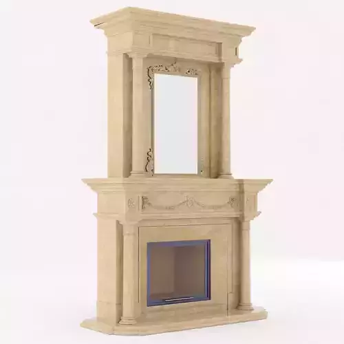 classical marble fireplace 3