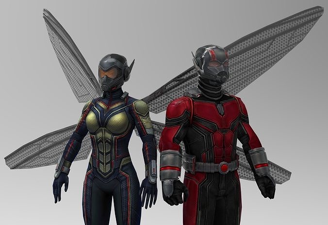 Antman and the Wasp 3D model