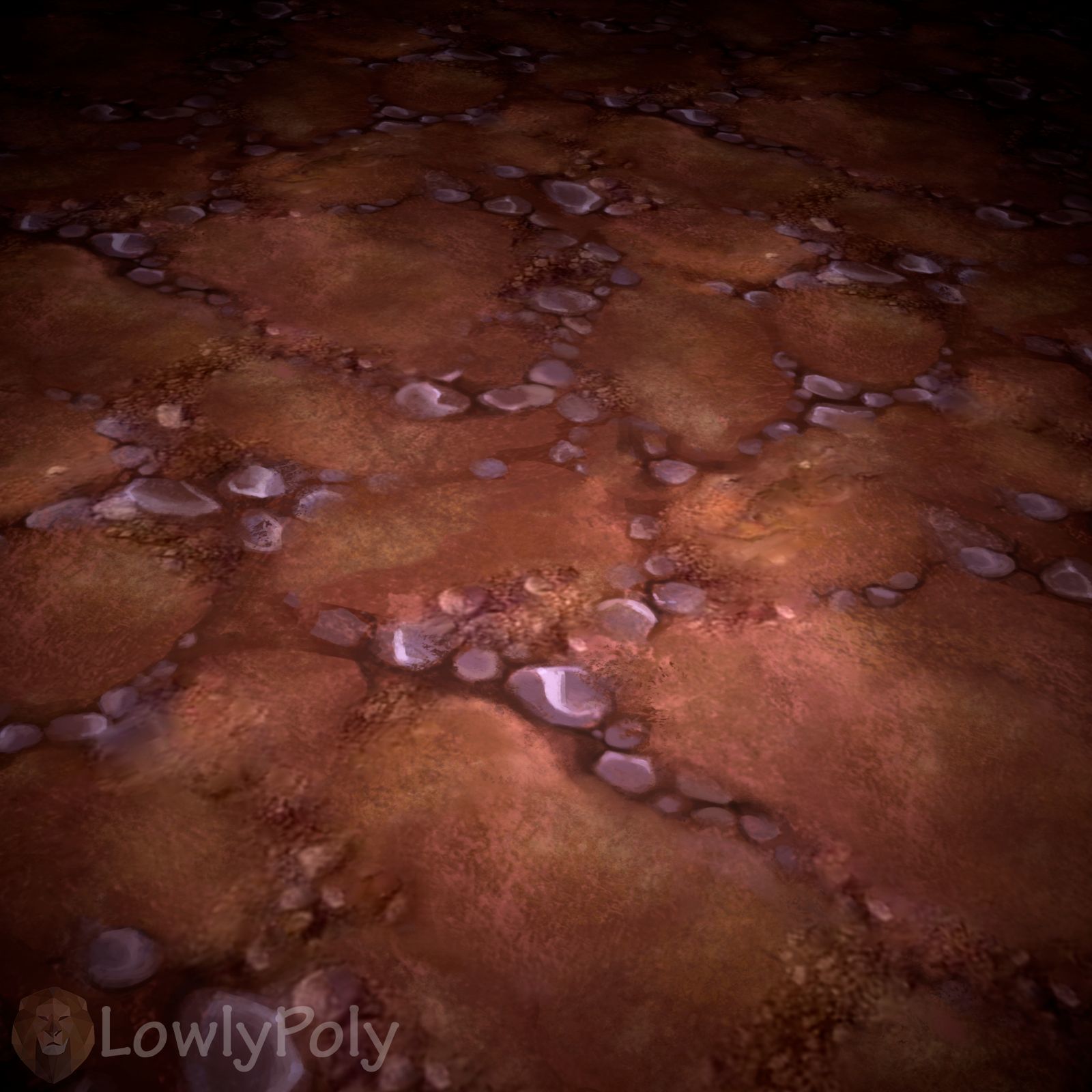 Stylized Dirt Vol 19 - Hand Painted Texture Pack Texture_10