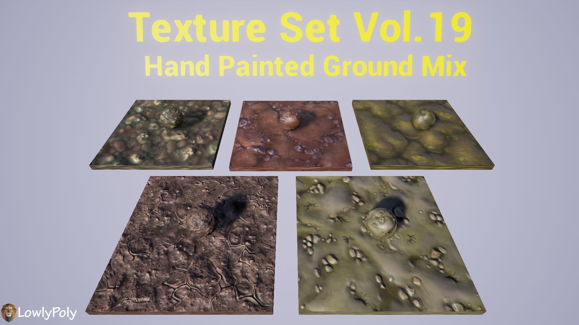 Stylized Dirt Vol 19 - Hand Painted Texture Pack Texture_13