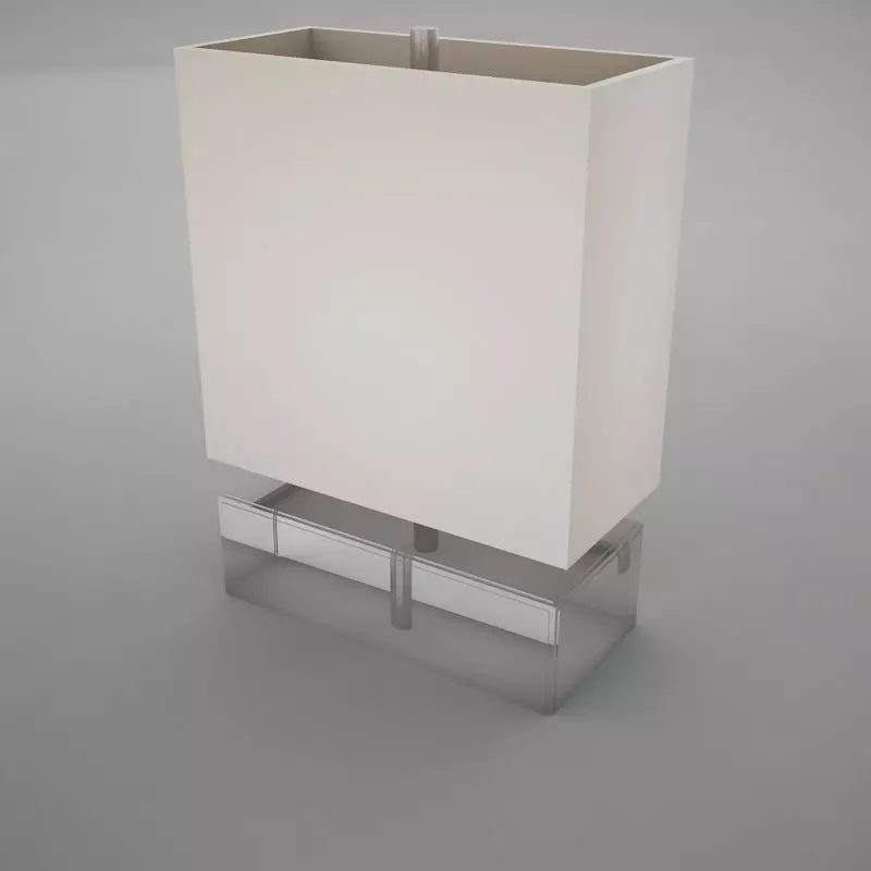lamp 027 Low-poly 3D model_0