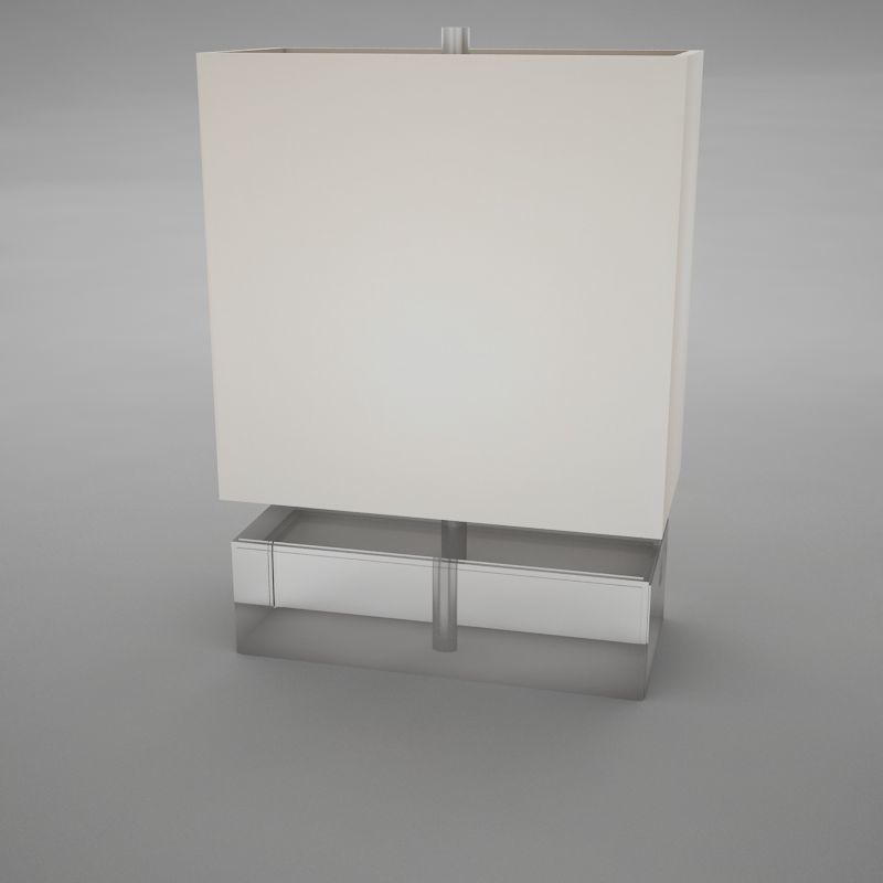 lamp 027 Low-poly 3D model_1