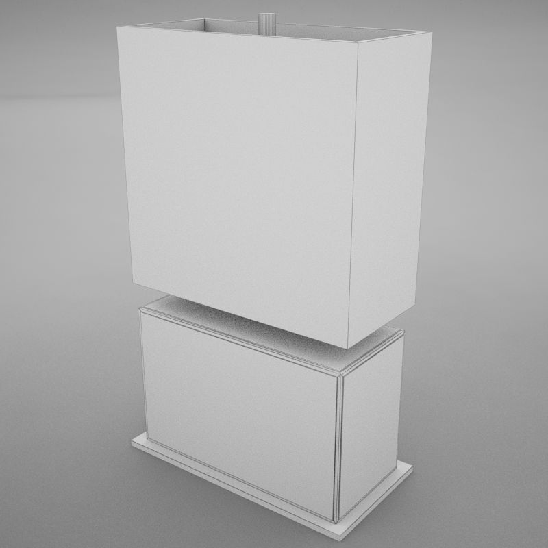 lamp 027 Low-poly 3D model_11