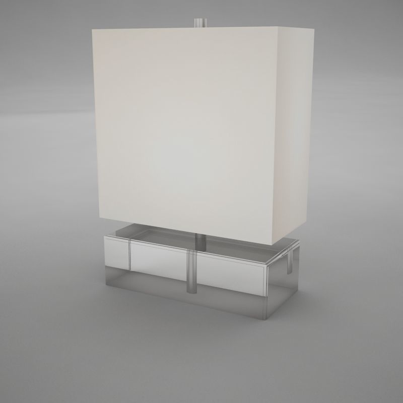 lamp 027 Low-poly 3D model_3
