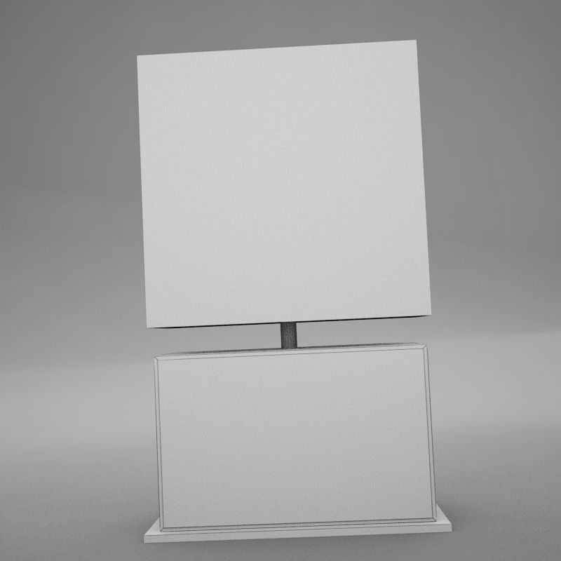 lamp 027 Low-poly 3D model_13