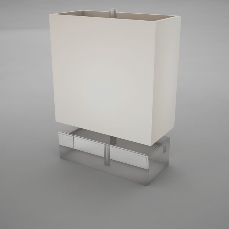 lamp 027 Low-poly 3D model_6