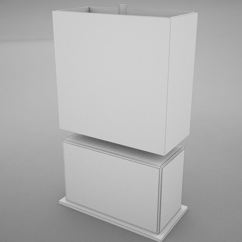 lamp 027 Low-poly 3D model_15