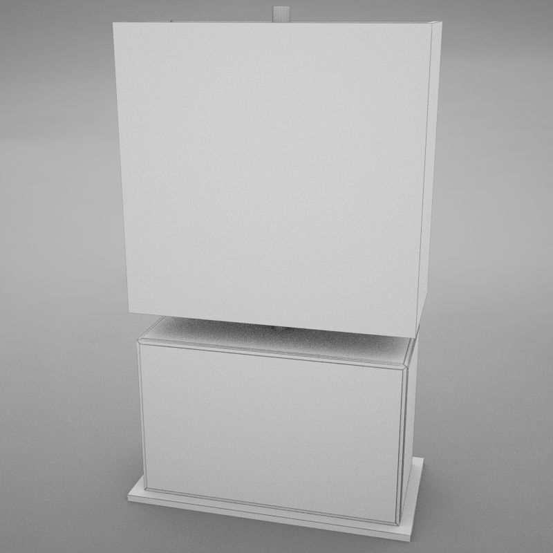 lamp 027 Low-poly 3D model_10