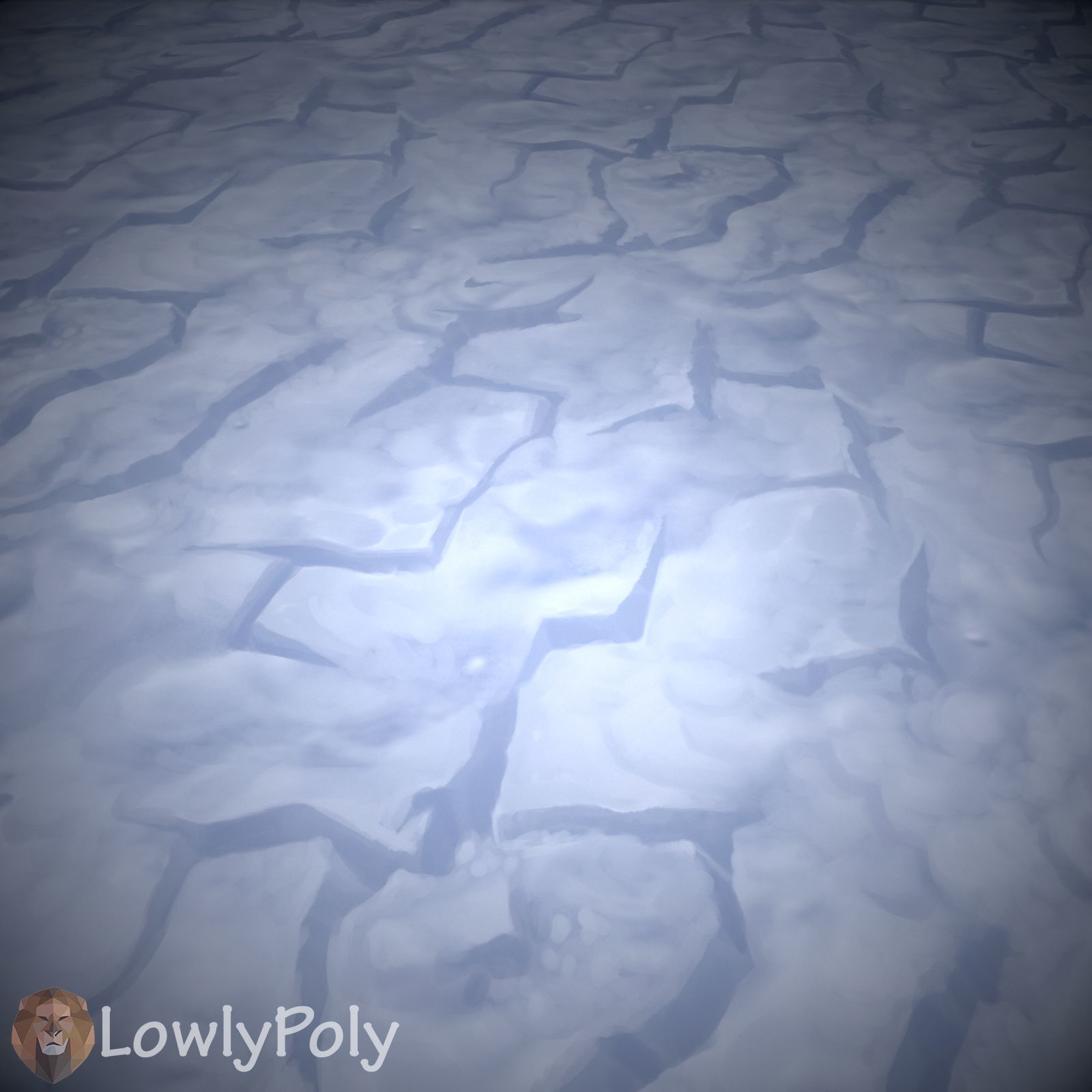 Stylized Snow Vol 20 - Hand Painted Texture Pack Texture_10