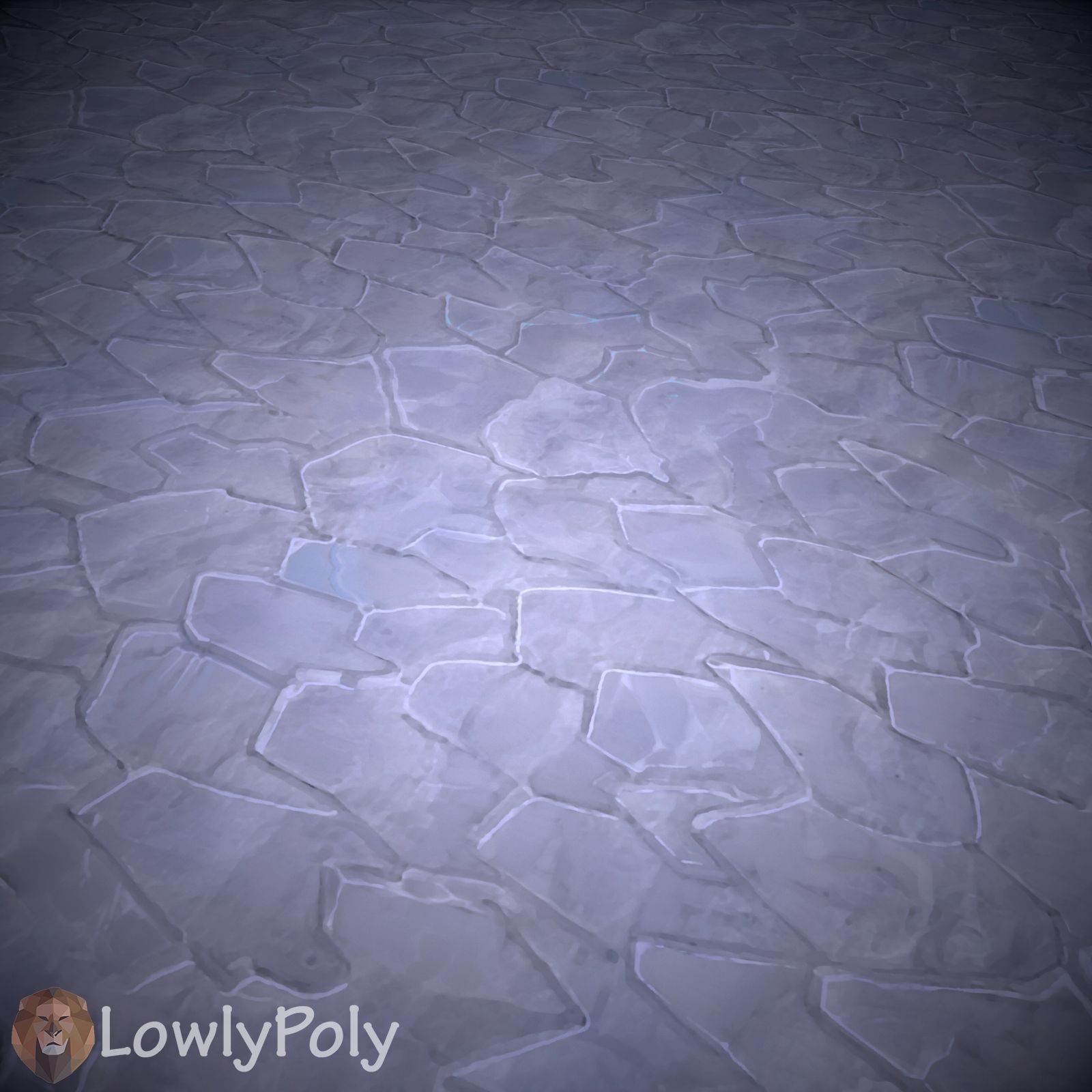 Stylized Snow Vol 20 - Hand Painted Texture Pack Texture_9