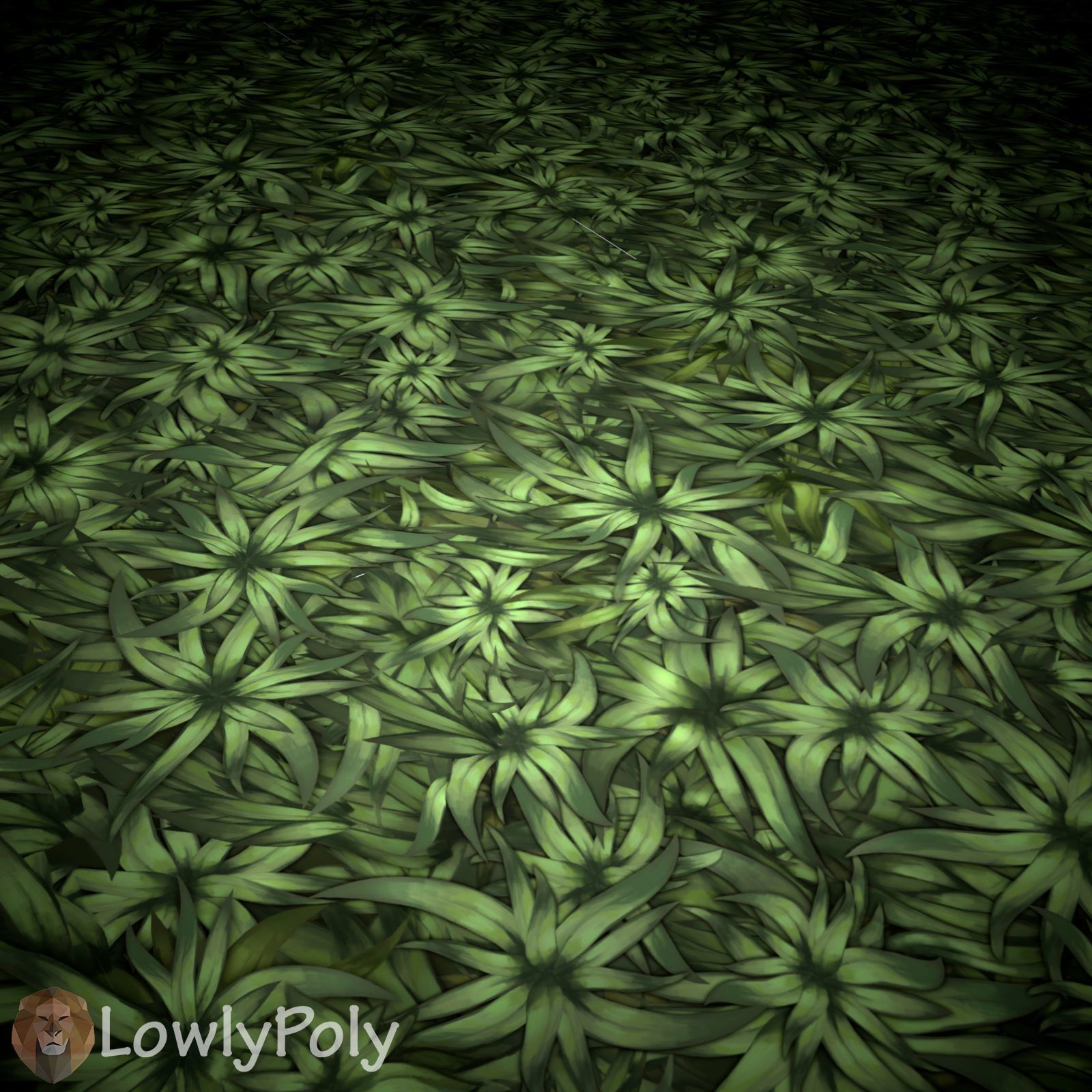 Stylized Grass Vol 21 - Hand Painted Texture Pack Texture_8