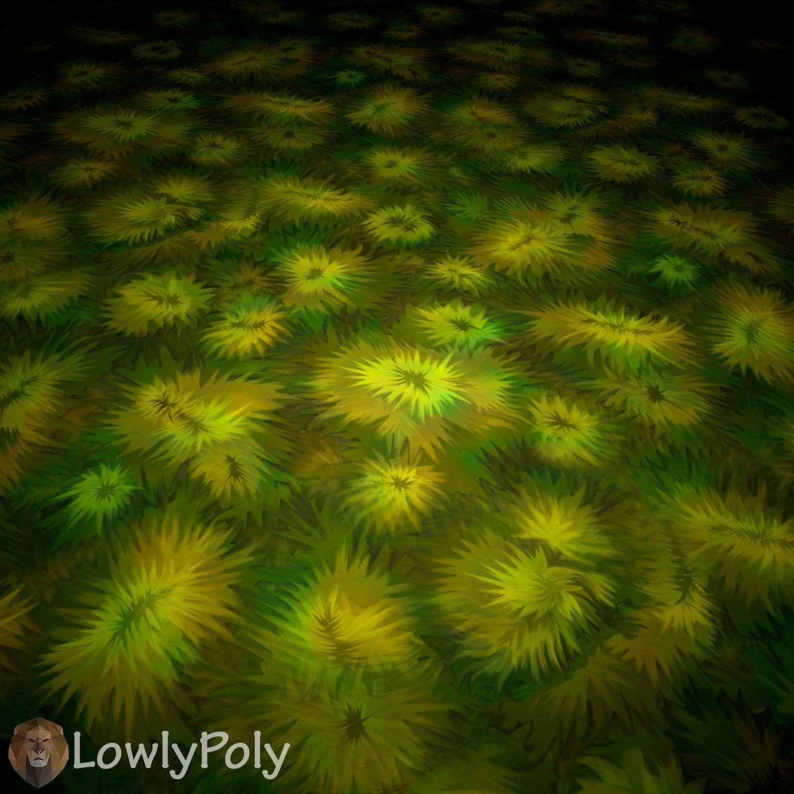 Stylized Grass Vol 21 - Hand Painted Texture Pack Texture_12