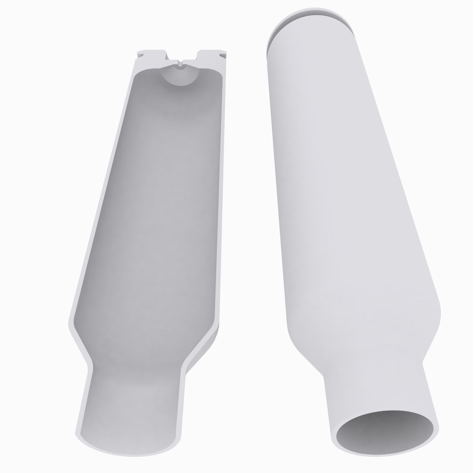 338 Lapua Magnum Bullet Casing 3D model_2