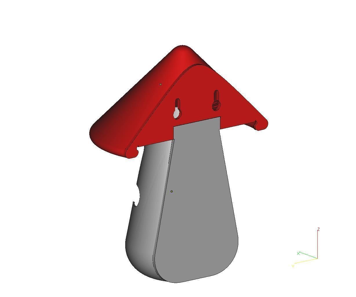 Portable Speaker Mushroom 3D print model_2
